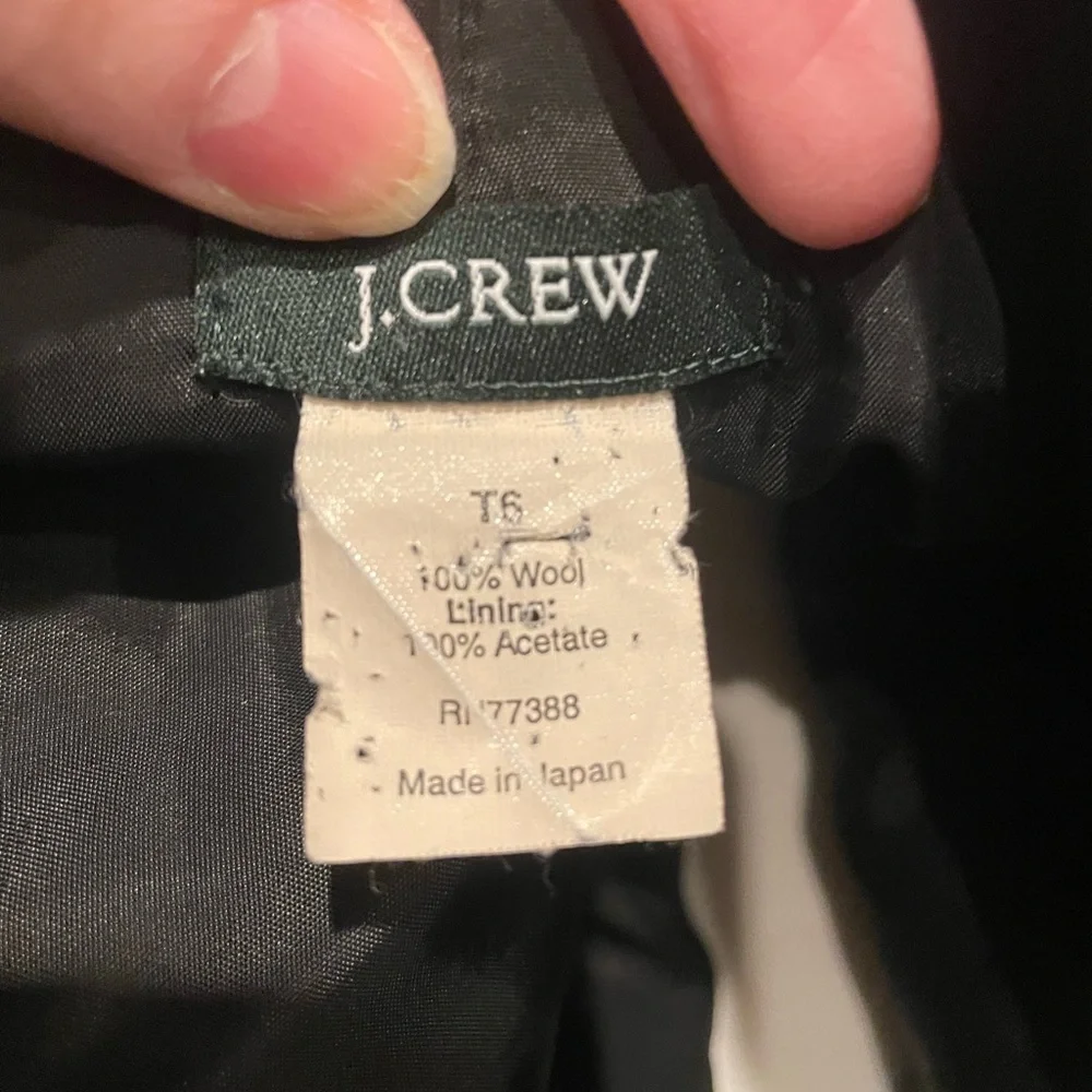 J Crew Women's Blazer, Black, 6 - Picture 5 of 6